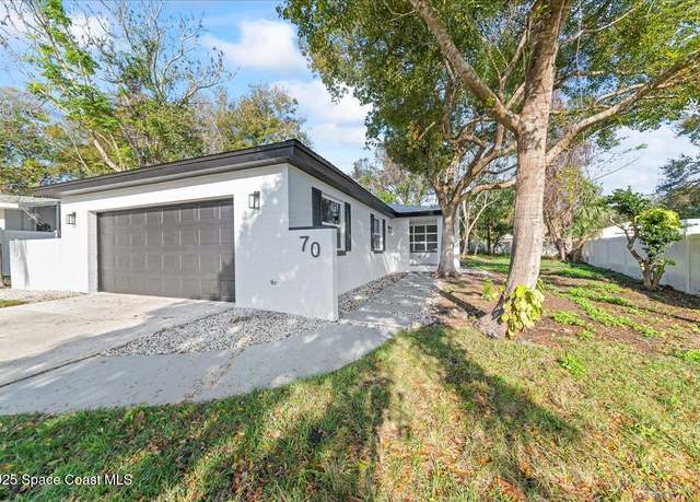 Property at 70 S Grandview Cir, Cocoa, FL 32922, 3 beds, 2 baths