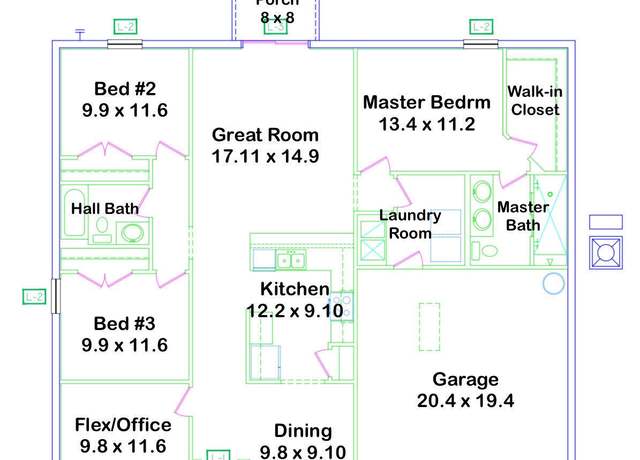 Property at 556 Plumbago Rd NW, Palm Bay, FL 32907, 3 beds, 2 baths
