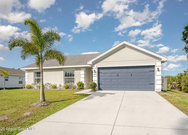 Property at 909 Sable Cir SE, Palm Bay, FL 32909, 3 beds, 2 baths