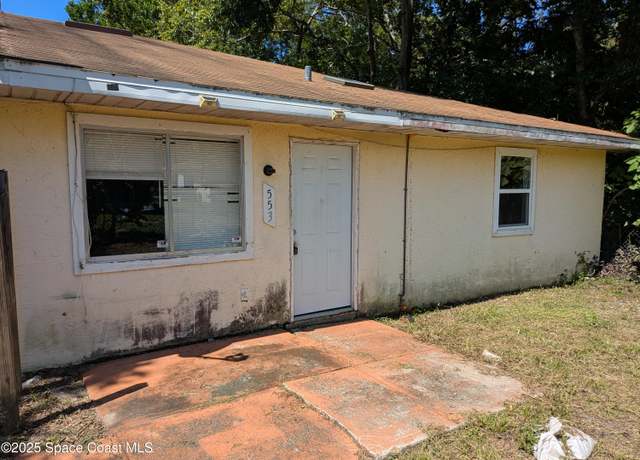Property at 553 Rockpit Rd, Titusville, FL 32796, 2 beds, 1 bath