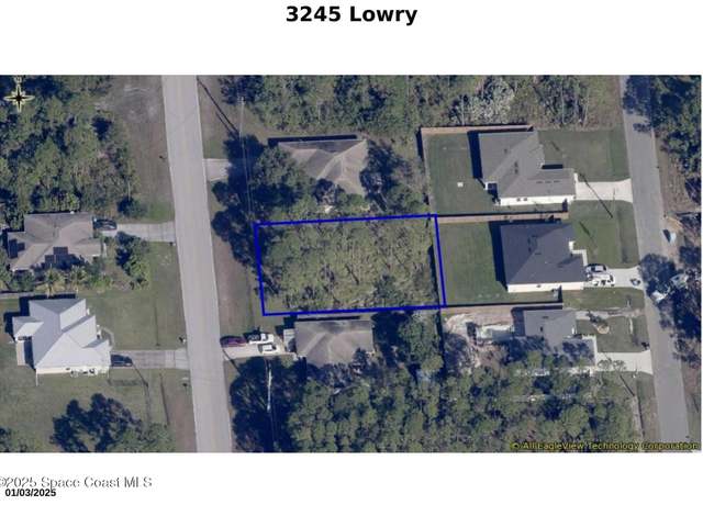 Property at 3245 Lowry Blvd SE, Palm Bay, FL 32909
