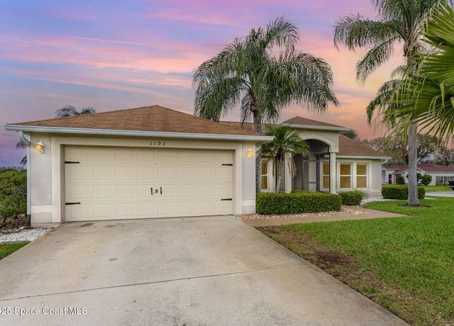 Property at 1103 Sunday Dr, Rockledge, FL 32955, 3 beds, 2 baths