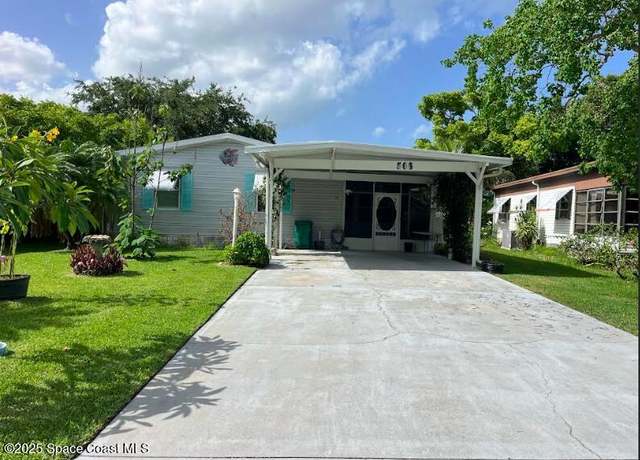 Property at 508 Barefoot Blvd, Barefoot Bay, FL 32976, 2 beds, 2 baths
