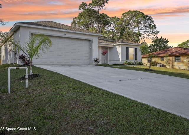 Property at 982 Pyracantha St NW, Palm Bay, FL 32907, 3 beds, 2 baths