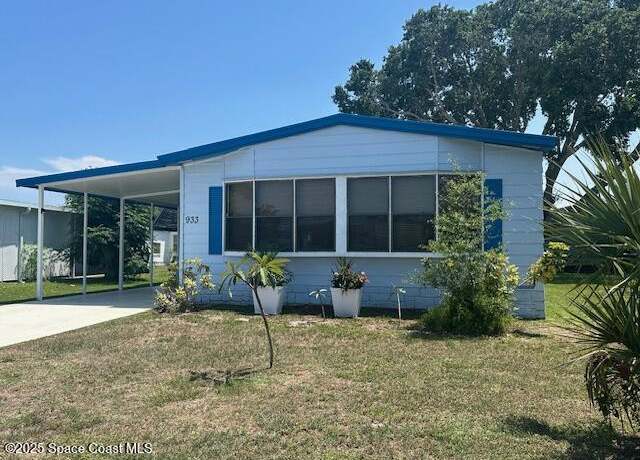 Property at 933 Frangi Pani Dr, Barefoot Bay, FL 32976, 2 beds, 2 baths
