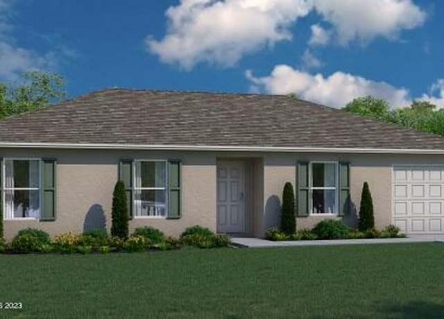 Property at 1109 Altamira St NW, Palm Bay, FL 32907, 3 beds, 2 baths