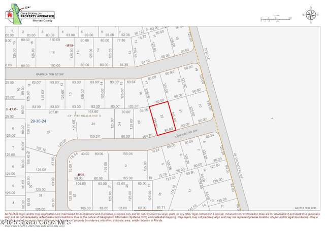 Property at 317 Hanford Rd SW, Palm Bay, FL 32908