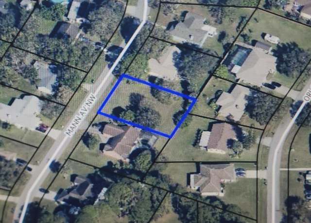 Property at 1349 Mann Ave NW, Palm Bay, FL 32907