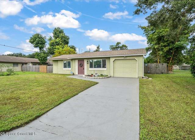 Property at 712 Brevity Ave NE, Palm Bay, FL 32905, 2 beds, 1 bath