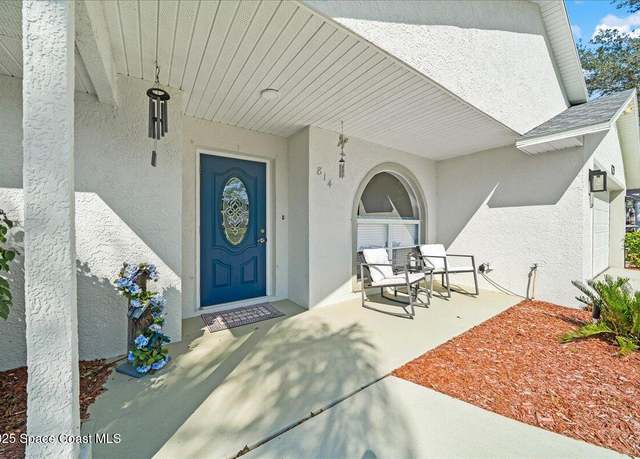 Property at 814 Hanau Ave NW, Palm Bay, FL 32907, 3 beds, 2 baths