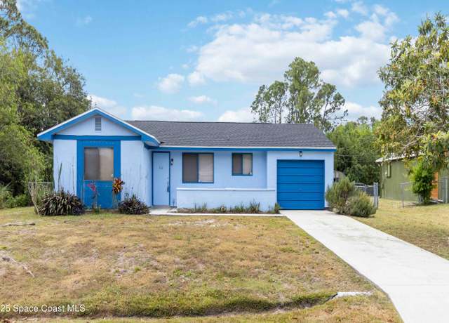 Property at 160 Crosspoint St SE, Palm Bay, FL 32909, 2 beds, 1 bath