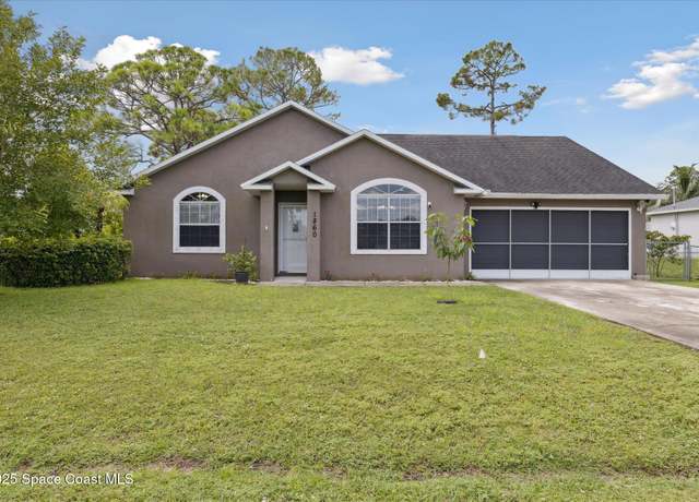 Property at 1860 Calmar St NW, Palm Bay, FL 32907, 3 beds, 2 baths
