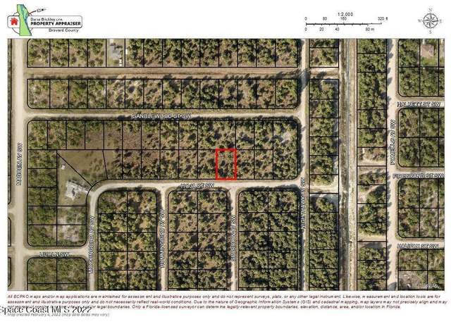 Property at 661 Hoja St SW, Palm Bay, FL 32908