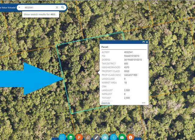 Property at 0000 No Street Access, Oak Hill, FL 32759