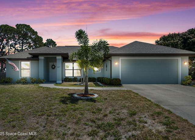 Property at 1627 Earlham Ave NW, Palm Bay, FL 32907, 3 beds, 2 baths