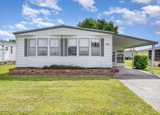 Property at 1809 Sago Palm St NE, Palm Bay, FL 32905, 2 beds, 2 baths