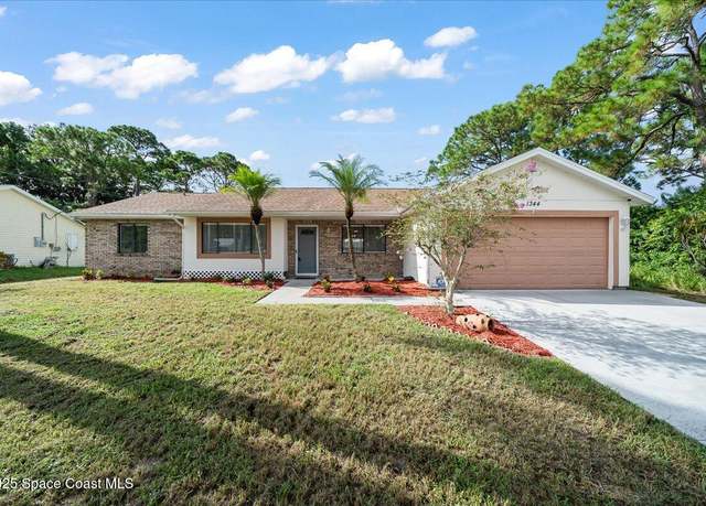 Property at 1344 Kayford St NW, Palm Bay, FL 32907, 3 beds, 2 baths
