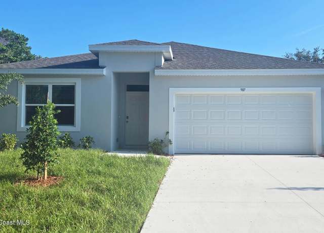 Property at 907 Pyracantha St NW, Palm Bay, FL 32907, 4 beds, 2 baths