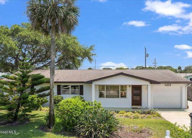 Property at 495 Cinnamon Dr, Satellite Beach, FL 32937, 3 beds, 2 baths