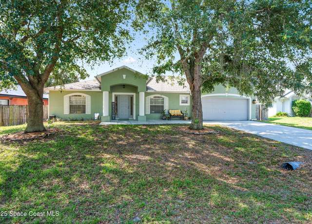 Property at 1317 Mohegan Ter SE, Palm Bay, FL 32909, 4 beds, 2 baths