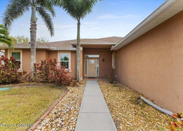 Property at 1402 Nolan St NE, Palm Bay, FL 32907, 4 beds, 2 baths