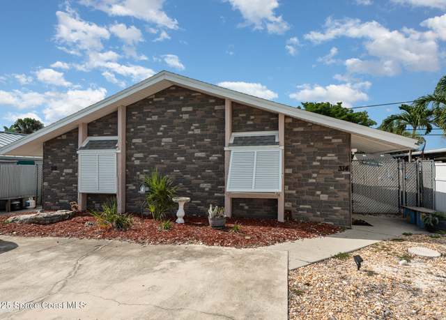 Property at 314 & 312 Lincoln Ave, Cape Canaveral, FL 32920, 4 beds, 2 baths