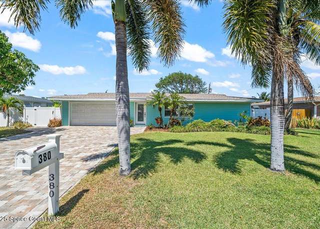 Property at 380 Greenway Ave, Satellite Beach, FL 32937, 3 beds, 2 baths