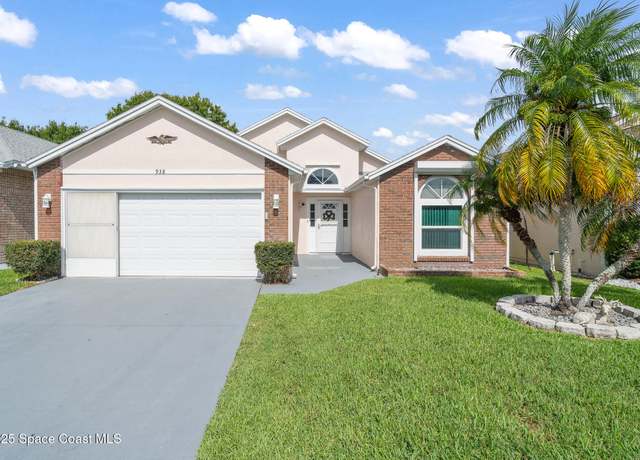 Property at 938 S Fork Cir, Melbourne, FL 32901, 3 beds, 2 baths