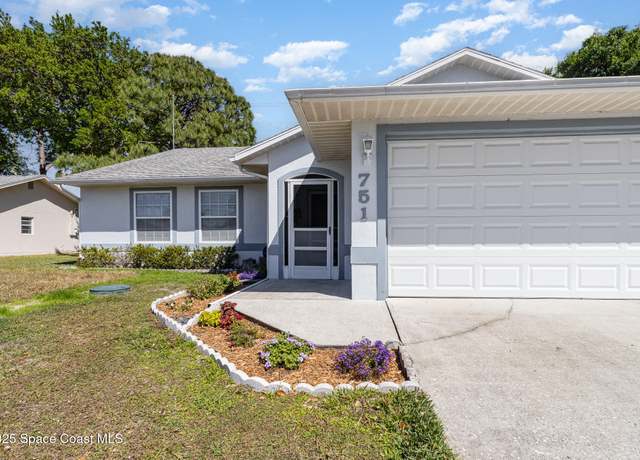 Property at 751 Glencove Ave NW, Palm Bay, FL 32907, 3 beds, 2 baths