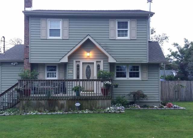 Property at 76 Gooseberry Rd, Mastic Beach, NY 11951, 3 beds, 1.5 baths