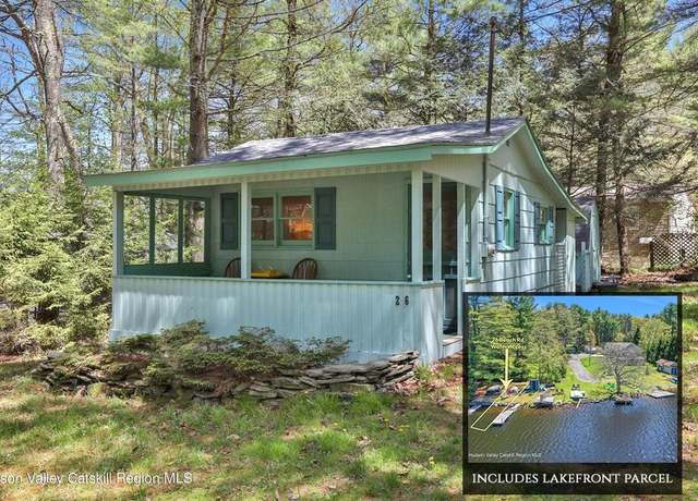 Property at 26 Beach Rd, Glen Spey, NY 12737, 2 beds, 1 bath