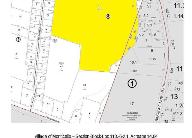 Property at E Broadway, Monticello, NY 12701