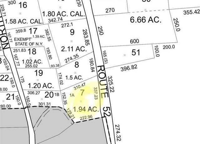 Property at Rt. 52 Lot 7, Carmel, NY 10512