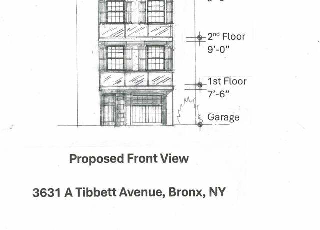 Property at 3631A Tibbett Ave, Bronx, NY 10463