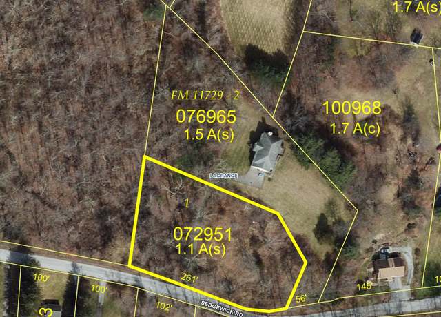 Property at Lot #1 Sedgewick Rd, Poughkeepsie, NY 12603