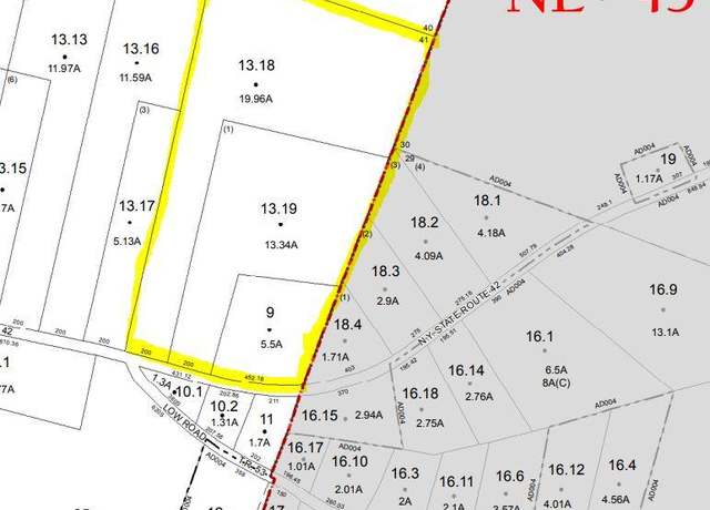 Property at State Route 42 Hwy, Grahamsville, NY 12740