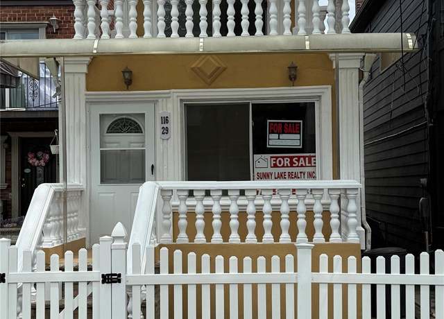 Property at 11629 134th St, South Ozone Park, NY 11429, 4 beds, 2.5 baths
