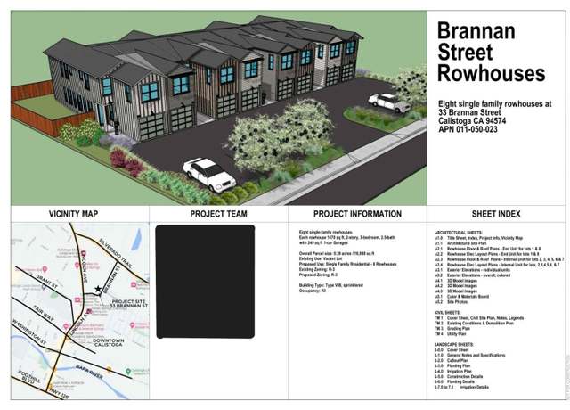 Property at 33 Brannan St, Calistoga, CA 94515