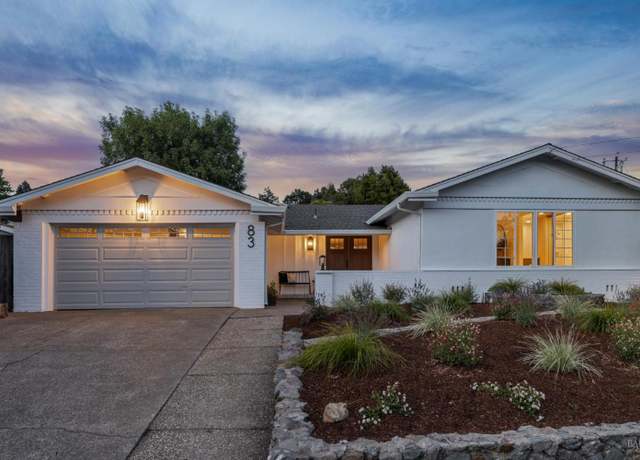 Property at 83 Cottonwood Dr, San Rafael, CA 94901, 3 beds, 2 baths