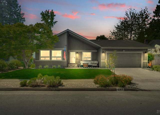 Property at 241 Fine Ave, Sonoma, CA 95476, 4 beds, 2 baths