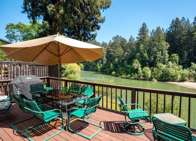 Property at 15477 Riverside Dr, Guerneville, CA 95446, 5 beds, 2 baths