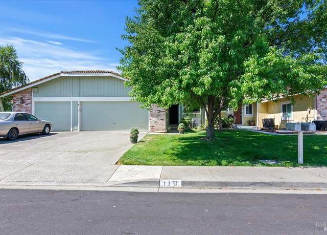 Property at 110 Bryce Way, Vacaville, CA 95687, 2 beds, 2 baths