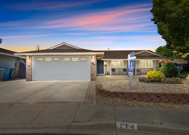 Property at 214 Arrowhead Dr, Vacaville, CA 95687, 4 beds, 2 baths
