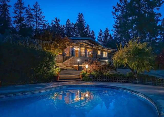 Property at 595 Sunset Dr, Angwin, CA 94508, 4 beds, 4 baths