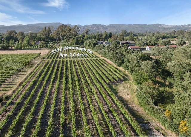 Property at 570 E Watmaugh Rd, Sonoma, CA 95476