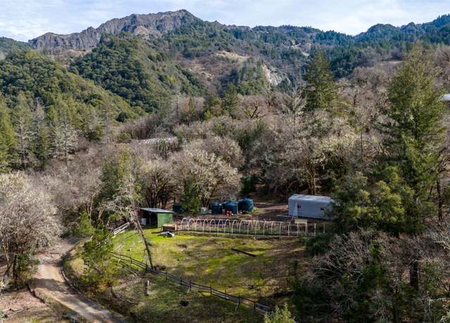 Property at 4450 Woodman Creek Rd, Laytonville, CA 95587, 2 beds, 1 bath