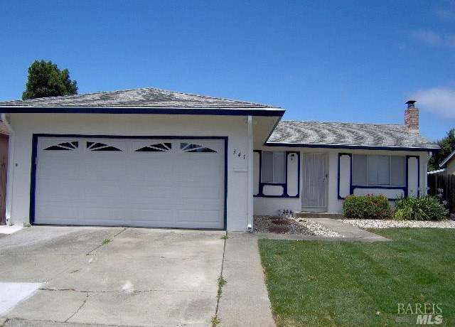Property at 341 Inverness Dr, Vallejo, CA 94589, 3 beds, 2 baths