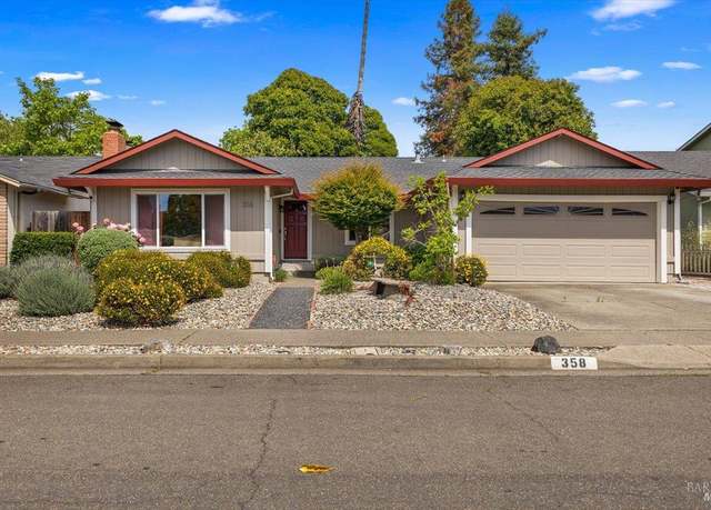 Property at 358 Brockhurst Dr, Santa Rosa, CA 95401, 4 beds, 2 baths