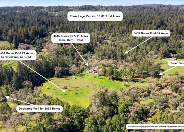 Property at 3651 Bones Rd, Sebastopol, CA 95472, 4 beds, 2 baths