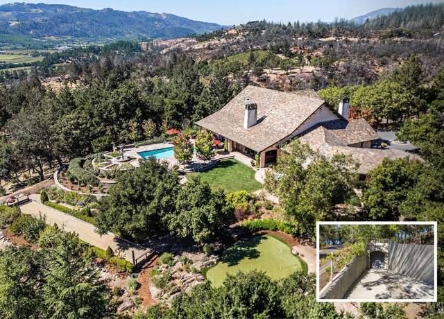 Property at 1500 Big Rock Rd, St. Helena, CA 94574, 5 beds, 6 baths